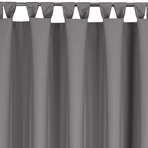 ZASŁONA GOTOWA GARDEN NA SZELKACH 155X220 CM STALOWY