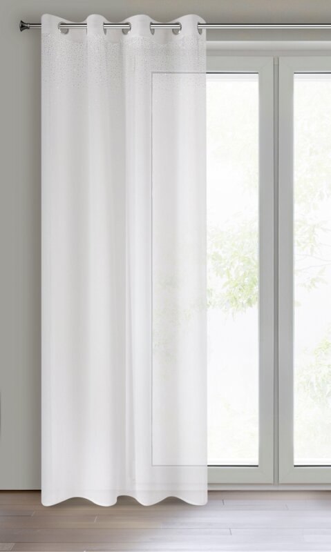 FIRANA GOTOWA MADLEN 140X250 CM BIAŁY