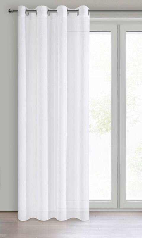 FIRANA GOTOWA ESIM 140X250 CM BIAŁY