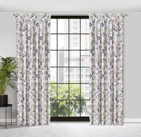 ZASŁONA GOTOWA ZOJA NA TAŚMIE 140X270 CM BIAŁY