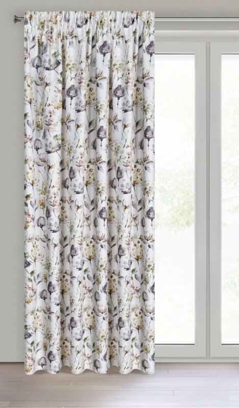 ZASŁONA GOTOWA ZOJA NA TAŚMIE 140X270 CM BIAŁY