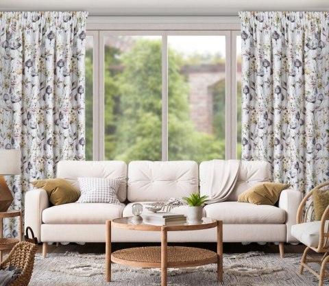 ZASŁONA GOTOWA ZOJA NA TAŚMIE 140X270 CM BIAŁY