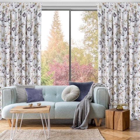 ZASŁONA GOTOWA ZOJA NA TAŚMIE 140X270 CM BIAŁY