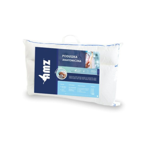 Poduszka AMZ ANATOMICZNA (ortopedyczna) PODUSZKA mikrofibra materacowa 2-komorowa