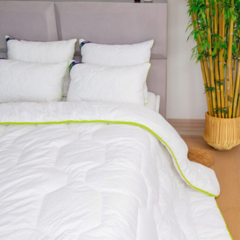 Poduszka AMZ BAMBOO poduszka pikowana antyalergiczna i antybakteryjna