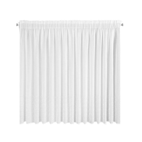 FIRANA GOTOWA KLEO NA TAŚMIE 350 X 145 CM BIAŁY