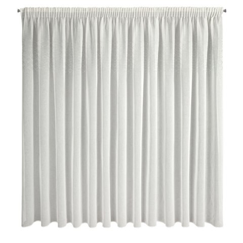 FIRANA GOTOWA KLEO NA TAŚMIE 350 X 270 CM BIAŁY