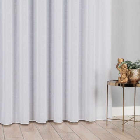 Firanka fantazyjna z ołowianką na metry 012606 wysokość 300 cm kolor biały