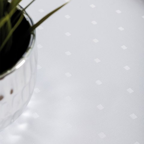 MIJA Tkanina obrusowa wodoodporna, szerokość 165cm, kolor 001 biały 047912/TDW/001/165000/1