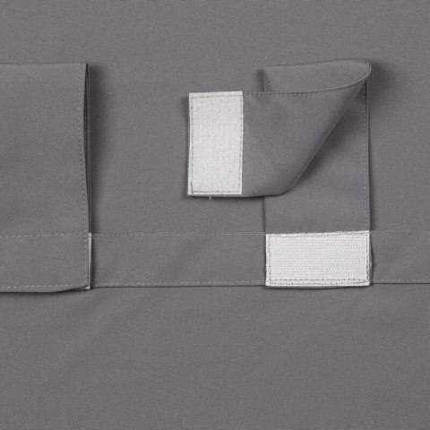 ZASŁONA GOTOWA GARDEN NA SZELKACH 155 X 260 CM STALOWY