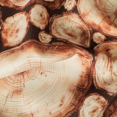 PIEŃKI Tkanina dekoracyjna NINA WODOODPORNA, 160cm, kolor 001 brąz D00234/NIW/001/160000/1