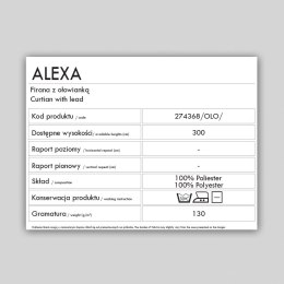 ALEXA(274368) Próbnik 274368/PRO/000/000000/1