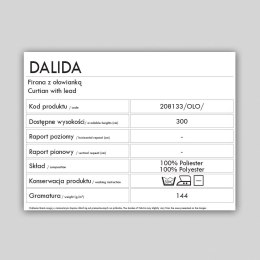 DALIDA (208133) Próbnik 208133/PRO/000/000000/1