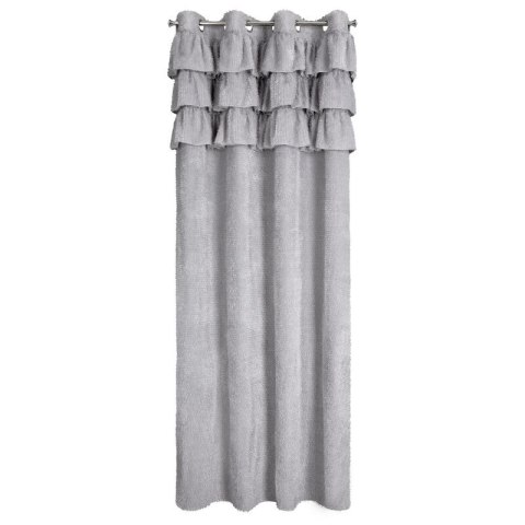 ZASŁONA GOTOWA AGIS 2 140 X 250 CM SREBRNY