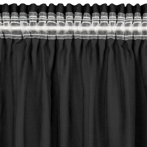 FIRANA GOTOWA DANI 1 NA TAŚMIE 140 X 270 CM CZARNY