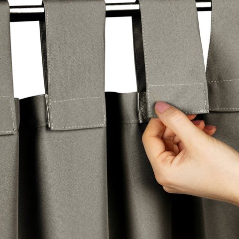 ZASŁONA GOTOWA GARDEN NA SZELKACH 155 X 240 CM BEŻOWY