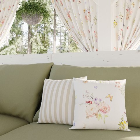 ELARA Tkanina dekoracyjna NINA WODOODPORNA, 160cm, kolor 001 biały D00242/NIW/001/160000/1