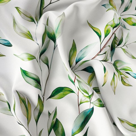 LIŚCIE Tkanina dekoracyjna BLACKOUT, 145cm, kolor 001 D00192/BLC/001/145000/1