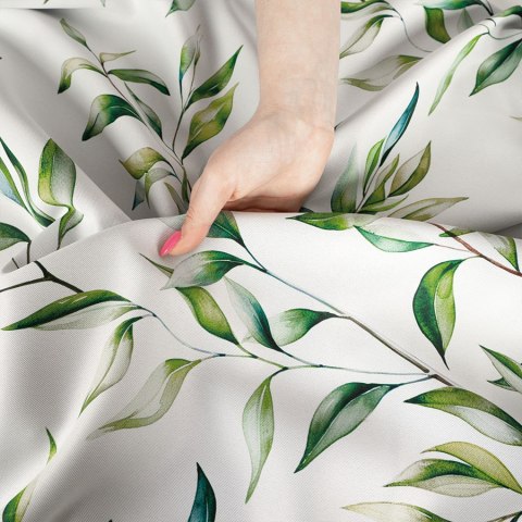 LIŚCIE Tkanina dekoracyjna BLACKOUT, 145cm, kolor 001 D00192/BLC/001/145000/1