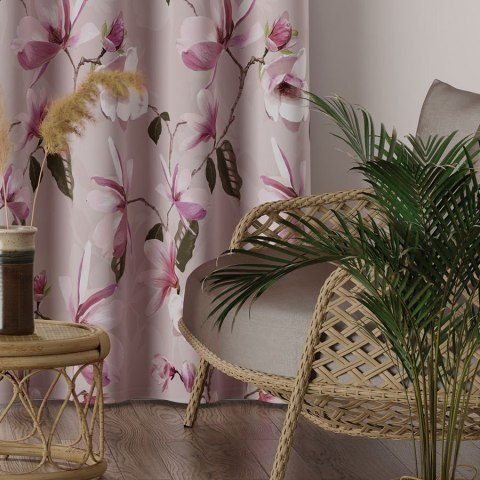 MAGNOLIA Tkanina dekoracyjna BLACKOUT, 145cm, kolor 001 beżowy D00247/BLC/001/145000/1