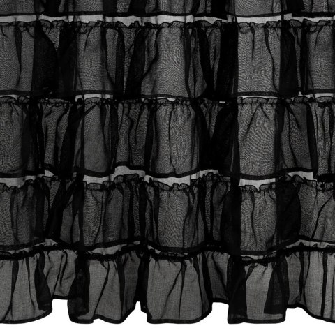 FIRANA GOTOWA DANI 1 NA TAŚMIE 140 X 250 CM CZARNY