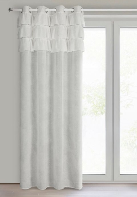 ZASŁONA GOTOWA AGIS 2 140 X 250 CM BIAŁY