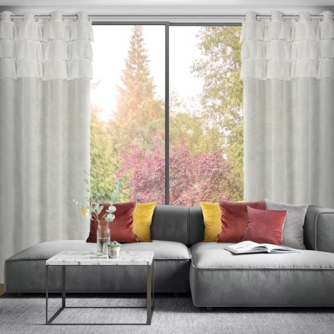 ZASŁONA GOTOWA AGIS 2 140 X 250 CM BIAŁY