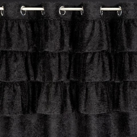 ZASŁONA GOTOWA AGIS 2 140 X 250 CM CZARNY