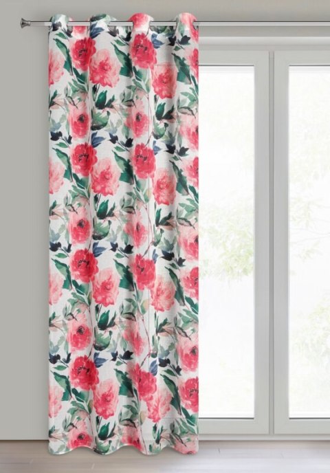 ZASŁONA GOTOWA ALESIA 140 X 250 CM BIAŁY