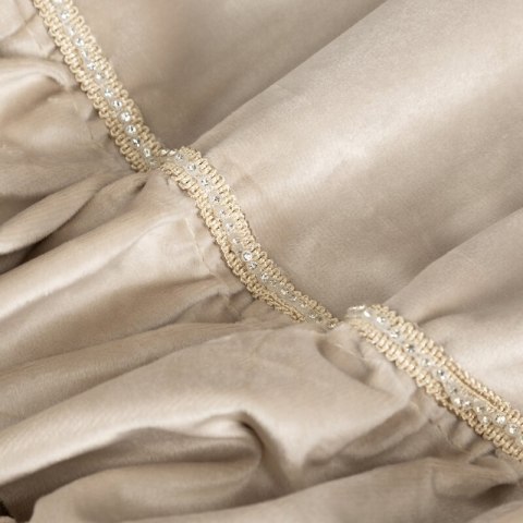 ZASŁONA GOTOWA CARLI NA TAŚMIE 140 X 270 CM BEŻOWY