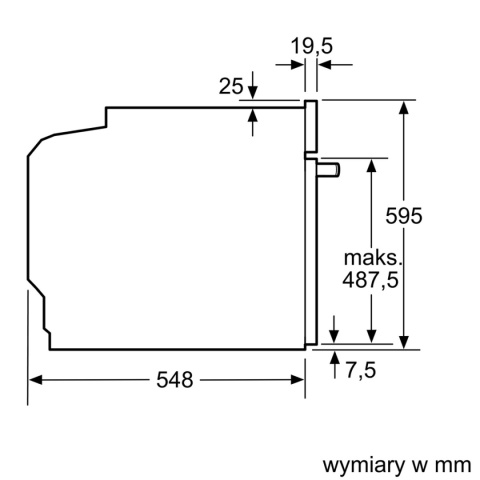 Piekarnik elektryczny Bosch Serie 4 HBA534EB0