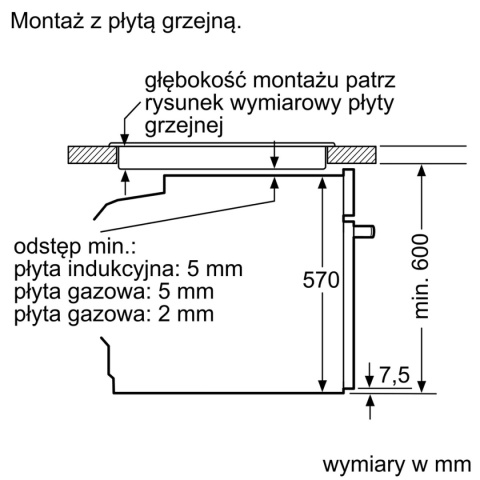 Piekarnik elektryczny Bosch Serie 4 HBA534EB0