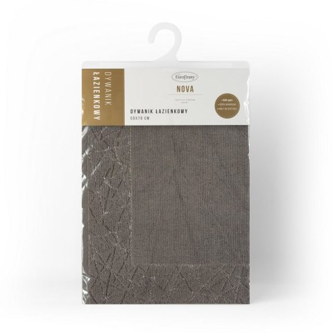 DYWANIK ŁAZIENKOWY NIKA (06) 50 X 70 CM GRAFITOWY