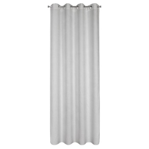 ZASŁONA GOTOWA ALETA 135 X 250 CM SREBRNY