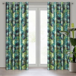 ZASŁONA GOTOWA DAVOS 140 X 250 CM CZARNY