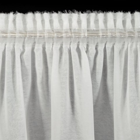 ZASŁONA GOTOWA AGIS 3 NA TAŚMIE 140 X 270 CM BIAŁY