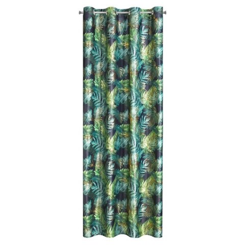 ZASŁONA GOTOWA DAVOS 140 X 250 CM CZARNY