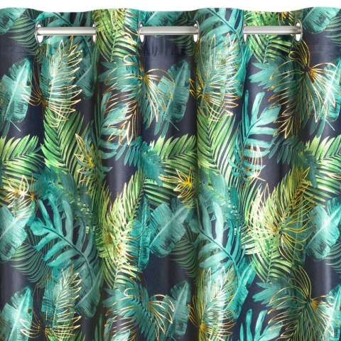 ZASŁONA GOTOWA DAVOS 140 X 250 CM CZARNY