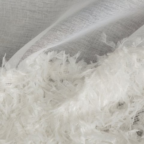 FIRANA GOTOWA MARION NA TAŚMIE 140 X 270 CM BIAŁY