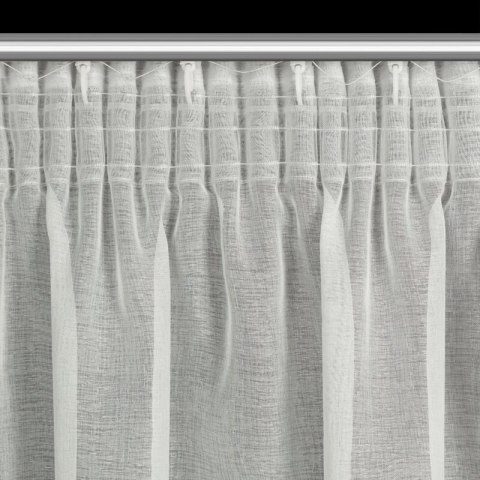 FIRANA GOTOWA MARION NA TAŚMIE 140 X 270 CM BIAŁY