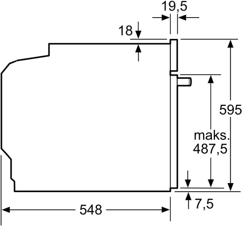 Piekarnik elektryczny Bosch Serie 8 HBG7241B2