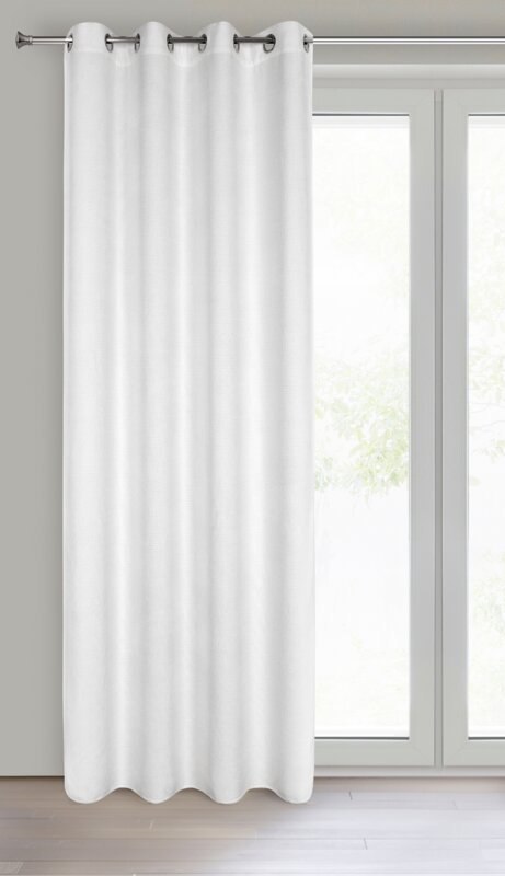 ZASŁONA GOTOWA ALETA 135 X 250 CM BIAŁY