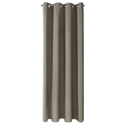 ZASŁONA GOTOWA LOGAN 135X250 CM CIEMNOBEŻOWY