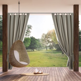 ZASŁONA GOTOWA GARDEN NA SZELKACH 155 X 220 CM BEŻOWY