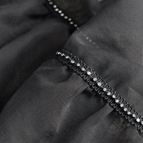 FIRANA GOTOWA CARLI 140 X 250 CM CZARNY