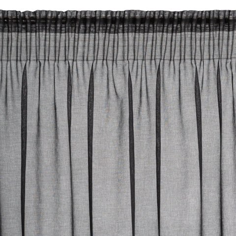 FIRANA GOTOWA CARLI NA TAŚMIE 140 X 270 CM CZARNY