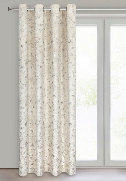 ZASŁONA GOTOWA CARMELA 140 X 250 CM JASNOBEŻOWY