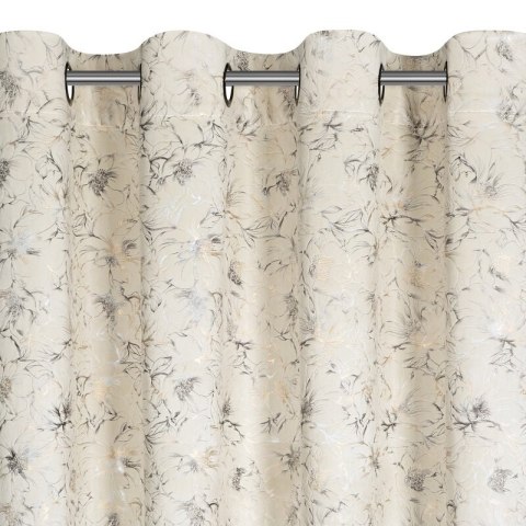 ZASŁONA GOTOWA CARMELA 140 X 250 CM JASNOBEŻOWY