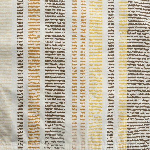 PRZEŚCIERADŁO Z GUMKĄ PRINT 2 220 X 200 CM MUSZTARDOWY