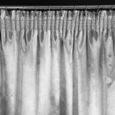 ZASŁONA GOTOWA ELISE NA TAŚMIE 140 X 270 CM STALOWY